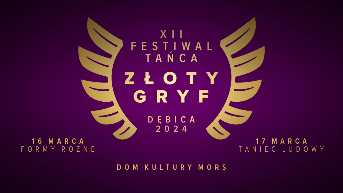 XII Festiwal Tańca "Złoty Gryf" - program